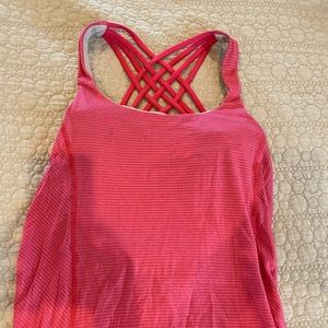 Lululemon tank with built in bra.